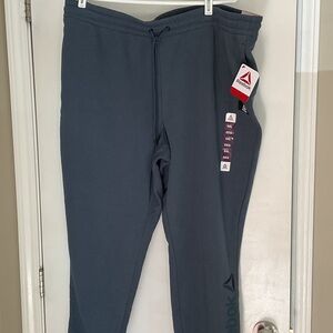 Reebok Navy Sweatpants
